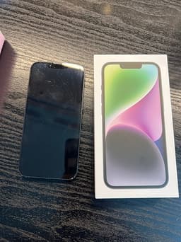 Apple iPhone 14 128 GB svart