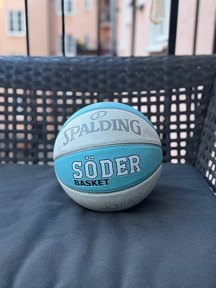 Spalding basketboll blå/vit Söder Basket