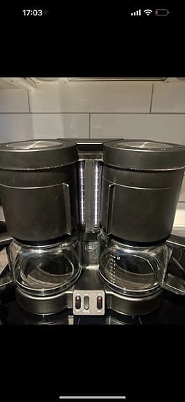 Philips brödrost och dubbel kaffebryggare