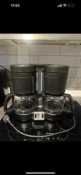 Philips brödrost och dubbel kaffebryggare