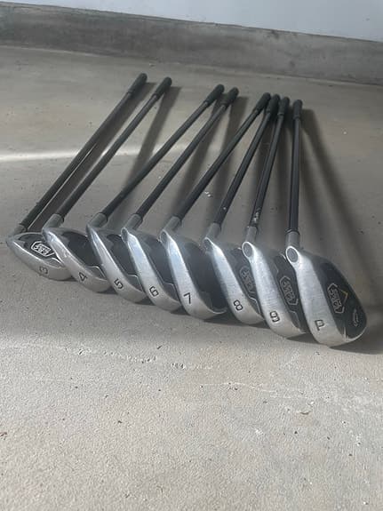 Golfset järnklubbor callaway ERC fusion 4–9 + P och putter
