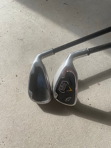 Golfset järnklubbor callaway ERC fusion 4–9 + P och putter