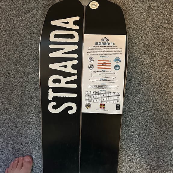 Snowboard Stranda Descender Splitboard 148cm