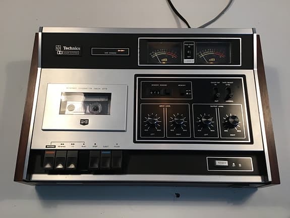 Technics RS-273US Kassettdeck ca 1975 – Toppskick