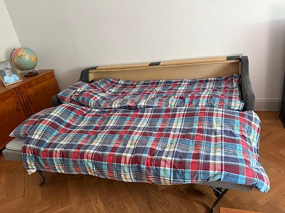 Fin bäddsoffa