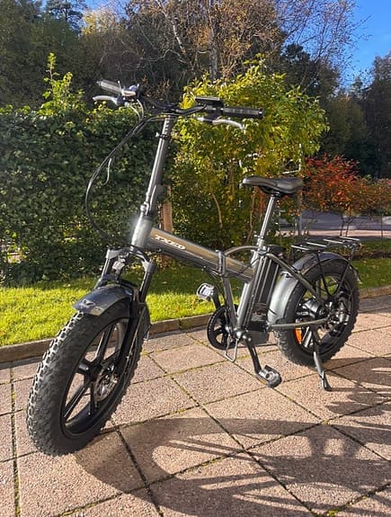 TXED E Transformer Fatty Premium • Ihopfällbar elcykel 20" unisex svart