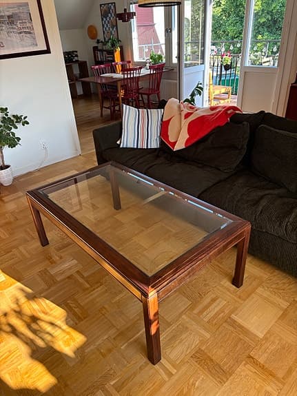 Retro soffbord teak