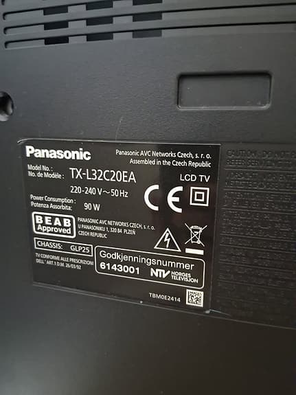 Panasonic TV 32 tums