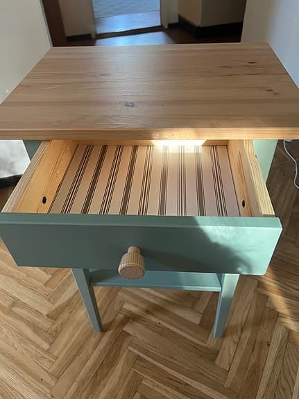 HEMNES nattduksbord