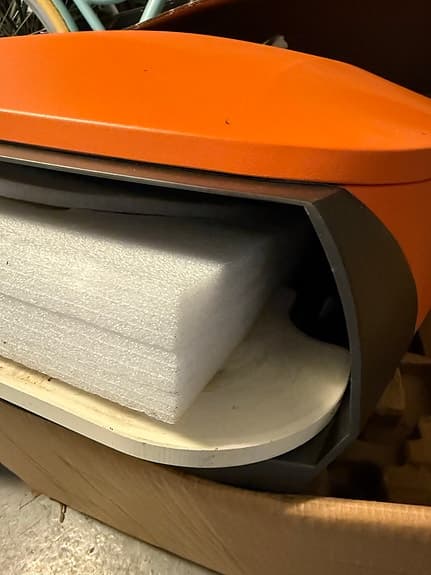 Witt Etna Rotante dubbla brännare pizzaugn orange