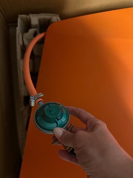 Witt Etna Rotante dubbla brännare pizzaugn orange