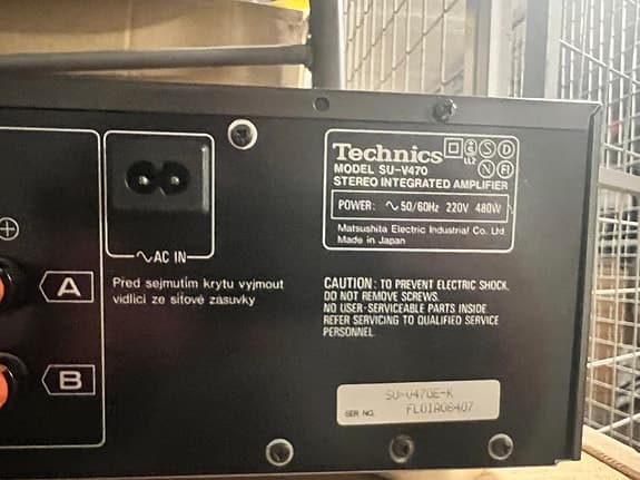 Technics SU-V470 Class AA