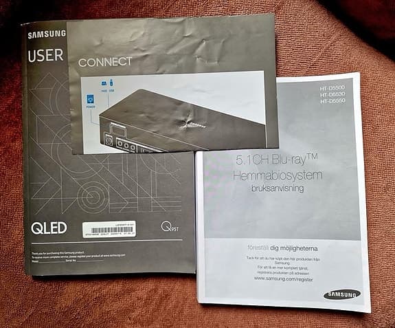 Komplett biopaket! Premium Samsung QLED TV & 5.1 hemmabiosystem.