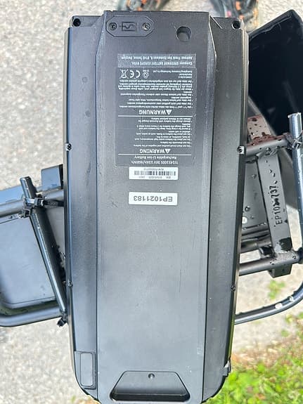 Vikbar elcykel 7 vxl, S- & V-däck, som nytt!