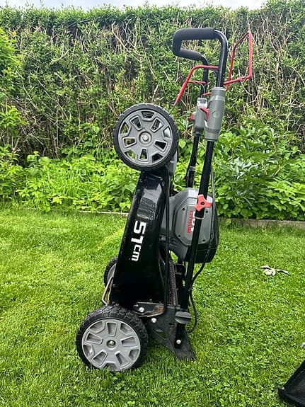 Powerworks 51 cm batterigräsklippare