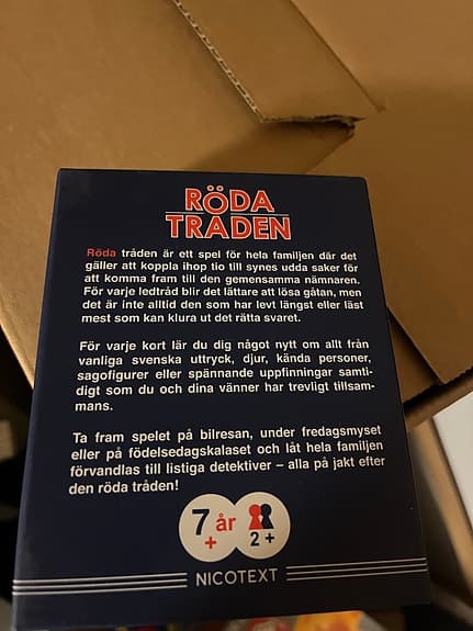 Röda Tråden spel