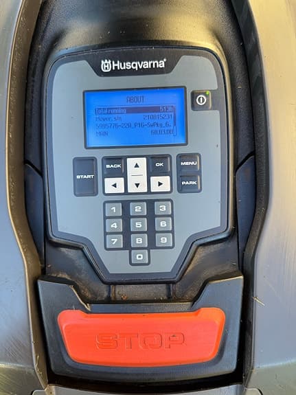 Husqvarna Automower 415x robotgräsklippare grå