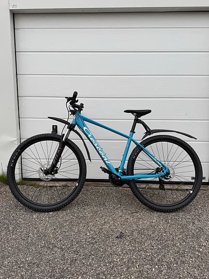 Crescent mountainbike 29" ram L unisex blå