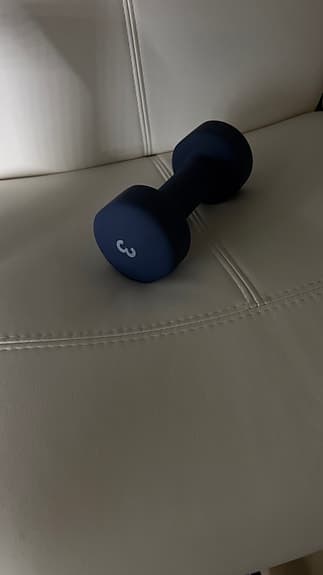 Kettlebell 8 kg och Hantel 3 kg