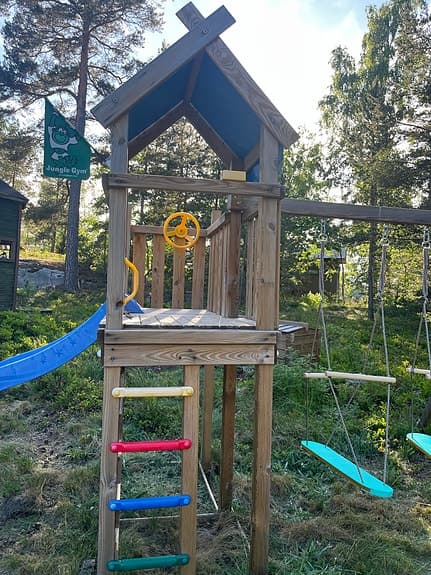 Lekställning Jungle gym Stockholms skärgård
