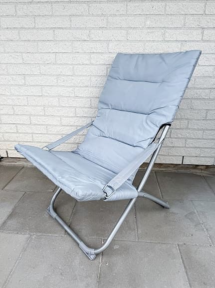 2 st Atelier Comfy soft relaxstol, loungestol, solstol – Oanvända