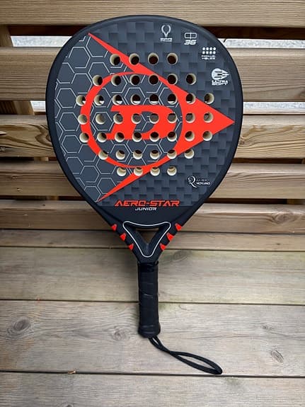 Dunlop Aero-Star Junior padelracket svart/röd