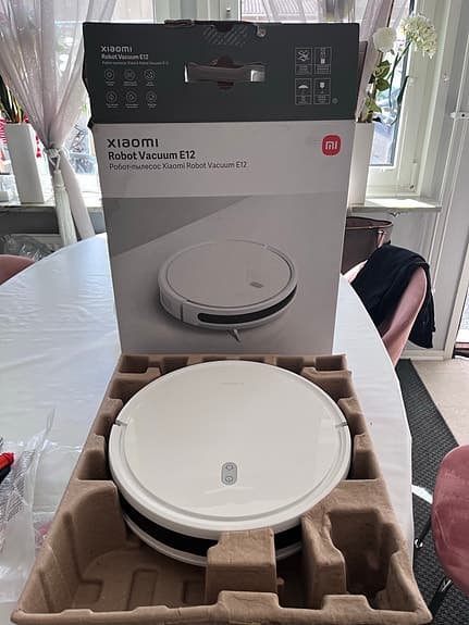 Xiaomi Robot Vacuum E12 robotdammsugare vit