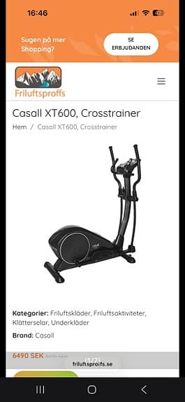 Träningsmaskin Casall