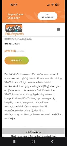 Träningsmaskin Casall
