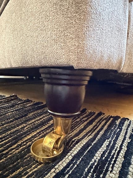 Howard Luxor XL svängd 5-sits soffa