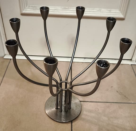 &Tradition ljusstake i metall
