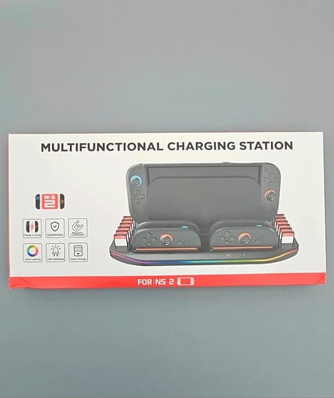 Multifunktionell laddstation för Nintendo Switch