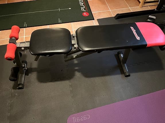 Abilica träningsbänk svart