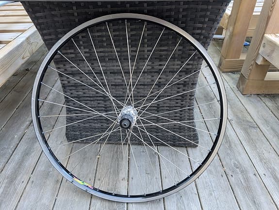 Shimano XTR M900 bakhjul med Araya RM-17 fälg