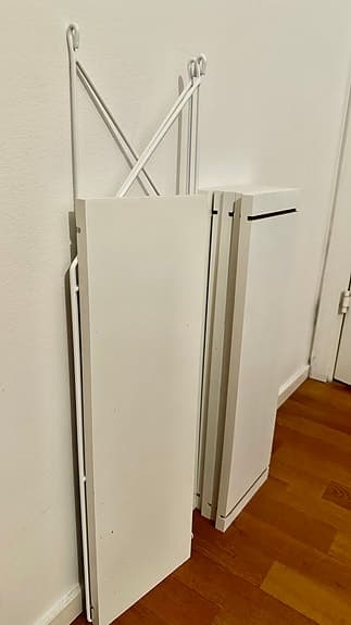 Åhléns Home vägghylla med 3 hyllplan vit