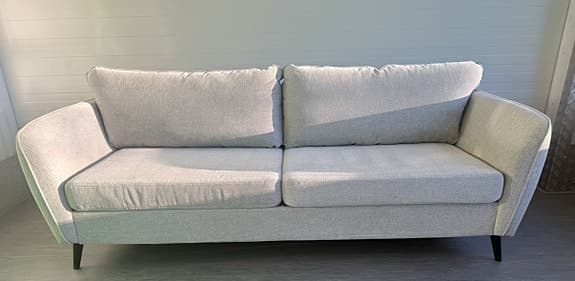 Ljusgrå County soffa i (Nyskick)