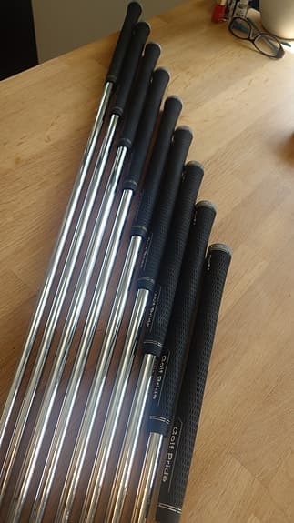 Callaway järnset 3-A (9 st) – Nya Golf Pride grepp & toppskick