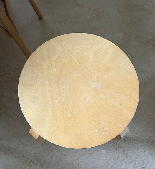 IKEA pall i björkfanér design retro vintage sittpall stol dekor decor