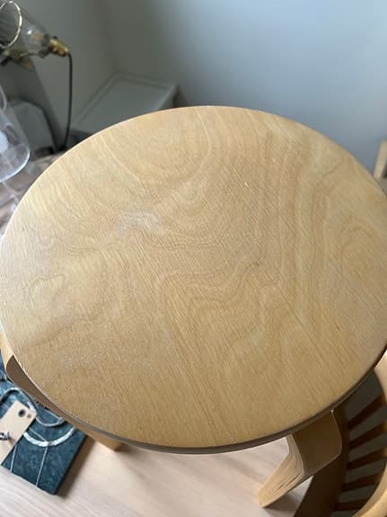 IKEA pall i björkfanér design retro vintage sittpall stol dekor decor