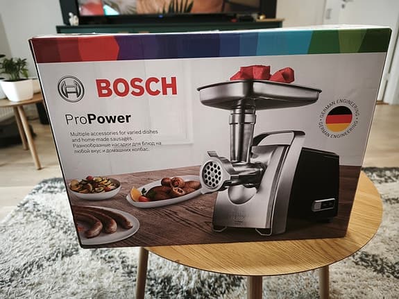 Bosch ProPower Köttkvarn MFW68640 (2200W) - Helt Ny i kartong!