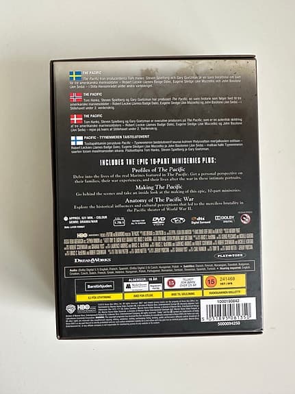 The Pacific - DVD-box - komplett miniserie