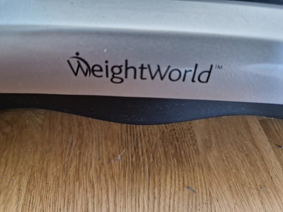 WeightWorld vibrationsplatta med träningsband