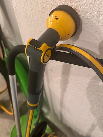 Trädgårdslang med vagn Neptun slangvagn med trädgårdsslang och sprutpistol