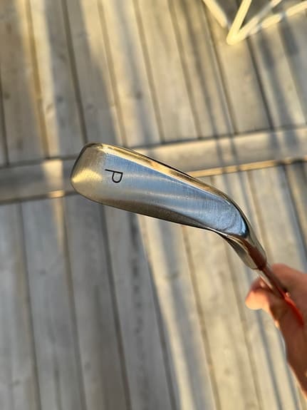 Järnset golfklubbor 5–p förlängda vänster