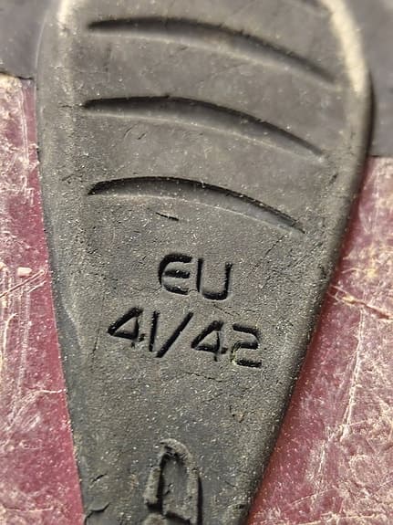 Tribord simfenor stl 41/42 svart/rosa