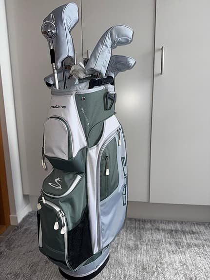 Cobra golfset Grafit Right med bag