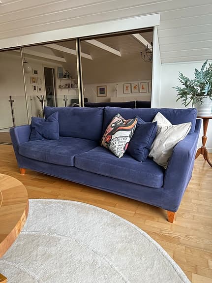Soffa och fåtölj