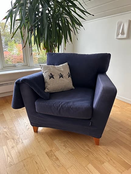 Soffa och fåtölj