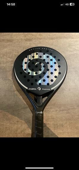 Cabra Explore padelracket svart