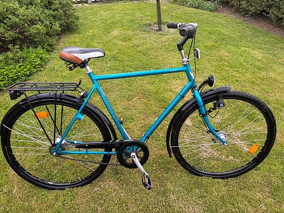 Skeppshult landsvägscykel 60 cm 26" herr blå
